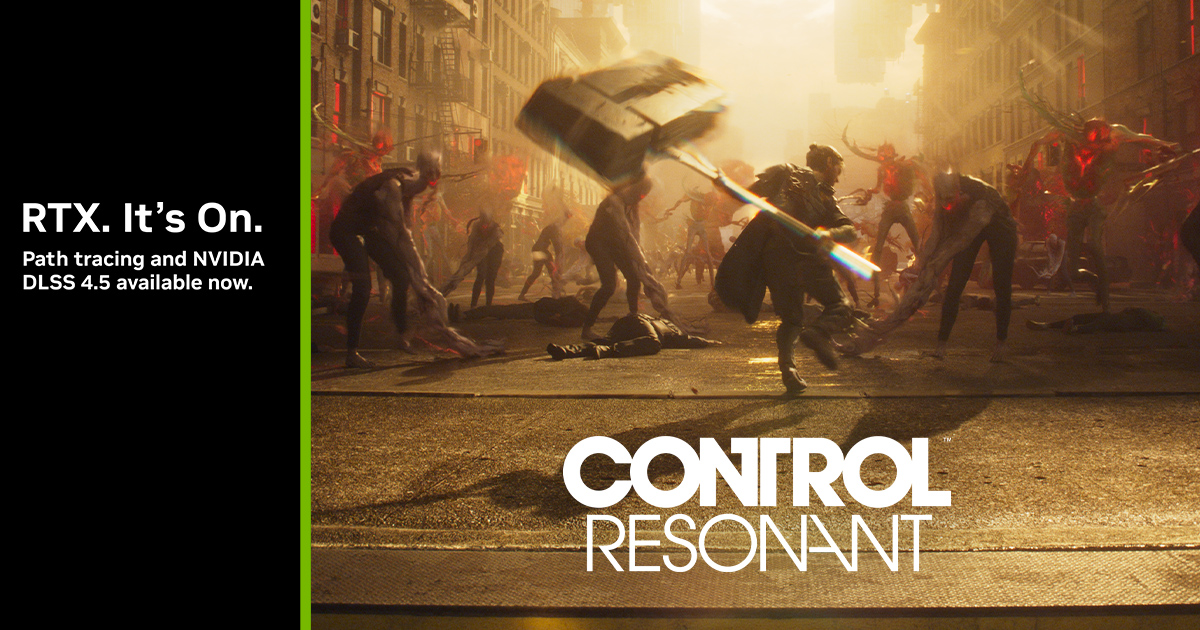 CONTROL Resonant z path tracingiem i DLSS 4.5. NVIDIA prezentuje możliwości GeForce RTX
